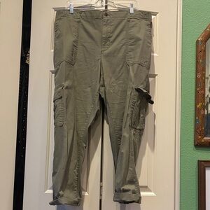 Old Navy Sage Green Cargo Pants
